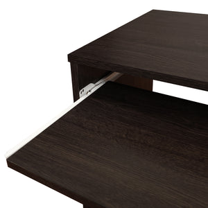 Muo-6008 Engineered Wood Study Desk - Dark Brown