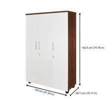 Load image into Gallery viewer, TADesign Ender 3 Door Wardrobe in English Oak Brown &amp; White Color
