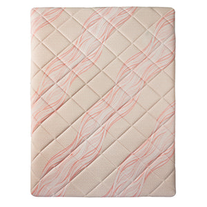 TADesign Glowing Aura Pink 6-inch Medium Firm Bonnell Spring Mattress