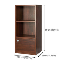 Load image into Gallery viewer, TADesign Muo-6015 Book Shelf in English Oak Brown Color
