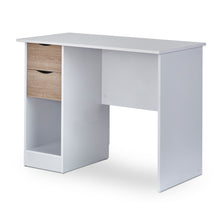 Load image into Gallery viewer, TADesign Quatro Engineered Wood Study and Office Desk - Sonoma Oak and White

