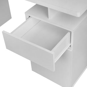 TADesign Sophie Study Table & Office Desk in White Color