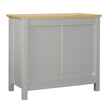 Load image into Gallery viewer, TADesign Astbury Chest Of Drawers in Wotan Oak &amp; Light Grey Color
