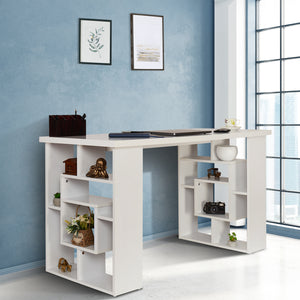 TADesign Victoria Study Table & Office Desk in White Color