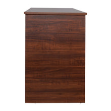 Load image into Gallery viewer, TADesign Airon Study Desk &amp; Office Table in English Oak Brown &amp; White Color
