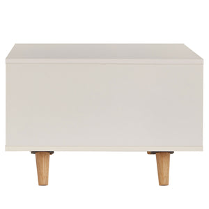 TADesign Artigo-2 Engineered Wood Coffee Table - Sonoma Oak & White