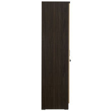 Load image into Gallery viewer, TADesign Brio 2 Door Wardrobe in Dark Walnut &amp; Sonoma Oak Color
