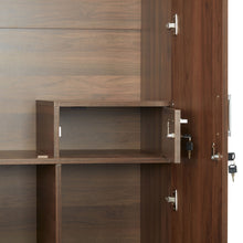 Load image into Gallery viewer, TADesign Brio 2 Door Wardrobe in Walnut Color
