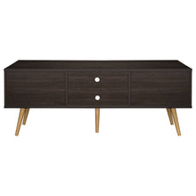 Load image into Gallery viewer, TADesign Rio 2D TV Unit in Dark Walnut &amp; Glossy White Color
