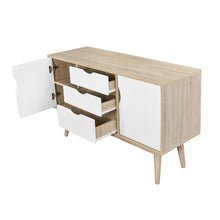Load image into Gallery viewer, TADesign Artigo Engineered Wood Sideboard - Sonoma Oak and White
