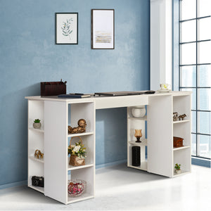 TADesign Fozia Study Table & Office Desk in White Color