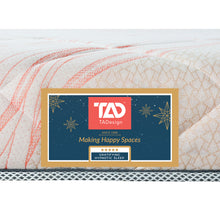 Load image into Gallery viewer, TADesign Glowing Aura Pink 6-inch Medium Firm Bonnell Spring Mattress
