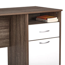 Load image into Gallery viewer, TADesign Harris Study Table &amp; Office Desk in Grey Oak &amp; White Color

