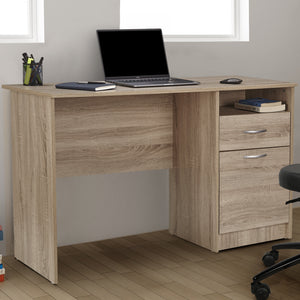 TADesign Harris Study Table & Office Desk in Natural Oak Color