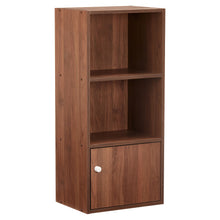 Load image into Gallery viewer, Muo-6015 Book Shelf in Walnut Finish
