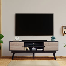 Load image into Gallery viewer, TADesign Rio TV Unit in Dark Walnut &amp; Sonoma Oak Color
